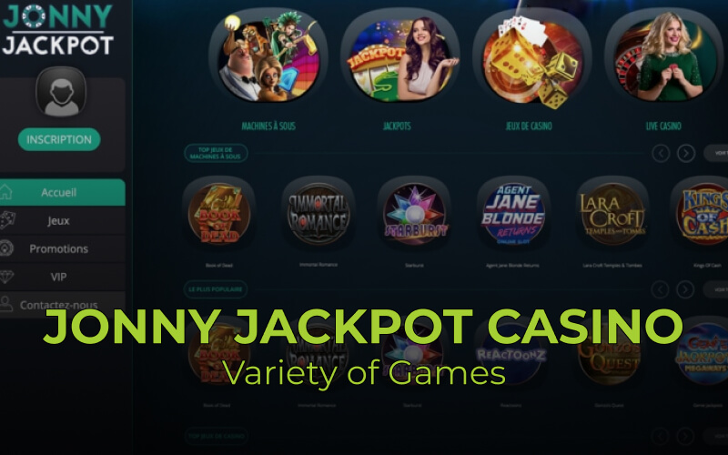 Johny Jackpot  casino Games