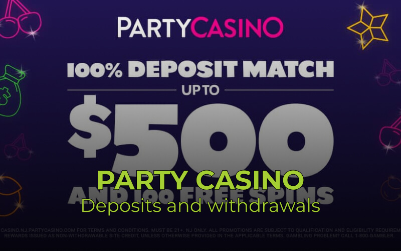 What is the situation with deposits and withdrawals at Party Casino?